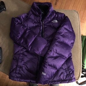 The North Face Purple Coat
